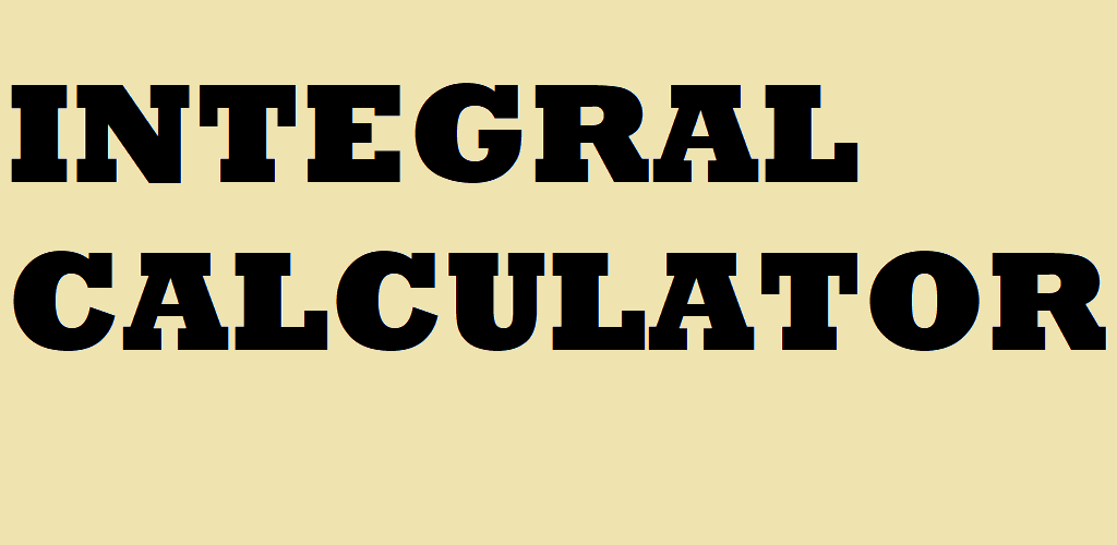 Integral Calculator