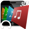 iSense Music 3D Music Player logo