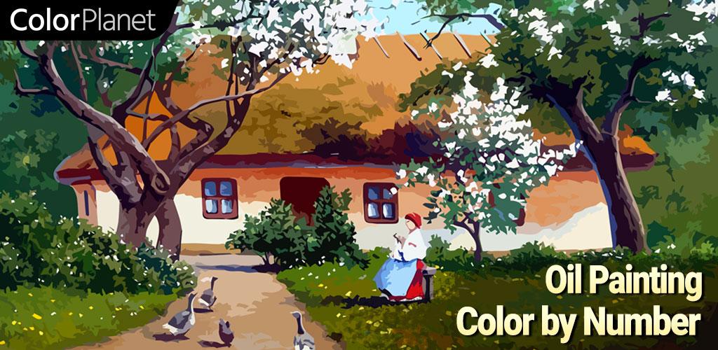 ColorPlanet Oil Painting Color by Number Free