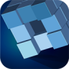 Grey Cubes 3D Brick Breaker Logo