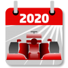 Racing Calendar 2020 No Ads Logo