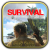 Rusty Island Survival Logo