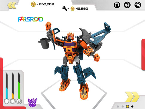 Download Transformers Construct-Bots Android APK   OBB