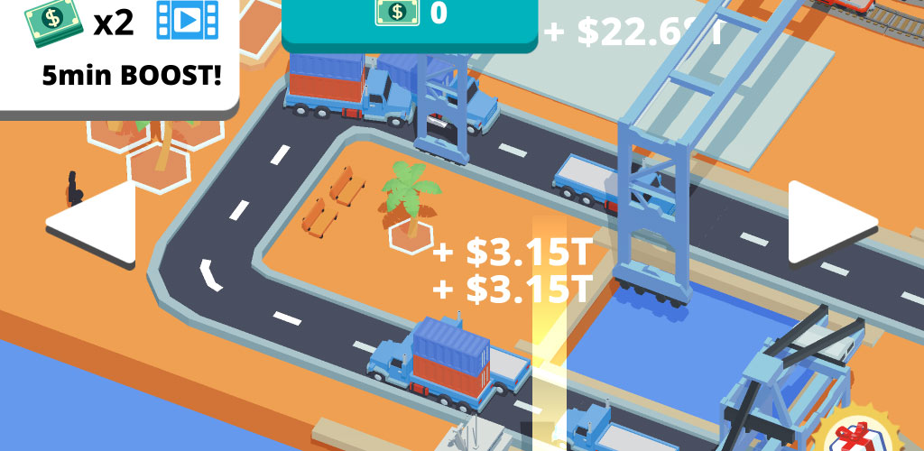 Idle Port Tycoon