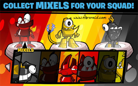 Android action game - Calling All Mixels Android