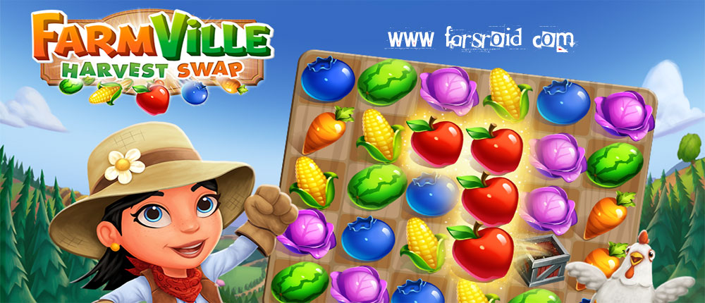 Download FarmVille: Harvest Swap - Android farm puzzle game + mod