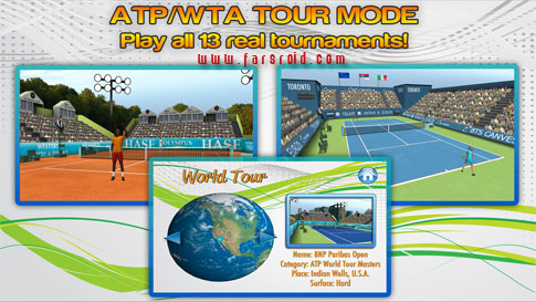 First Person Tennis World Tour Android - Android sports game