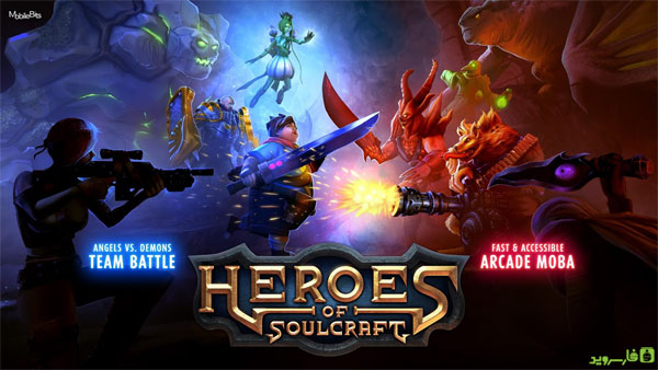 Download Heroes of SoulCraft - MOBA - Android action game + data