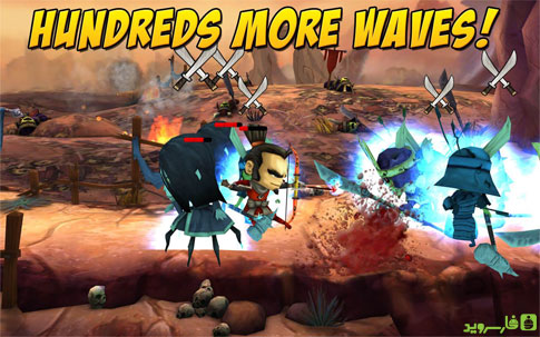 Samurai vs Zombies Defense 2 - a new Android game