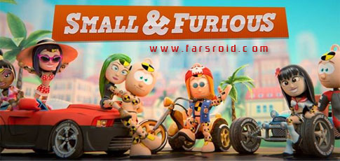 Download 1Small & Furious - super beautiful small and angry racing game for Android + data