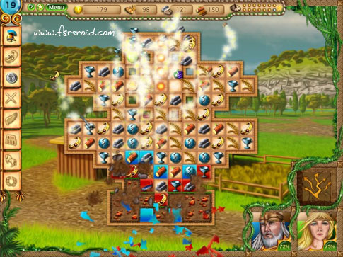 Tales of Rome Match 3 Android - Android puzzle game