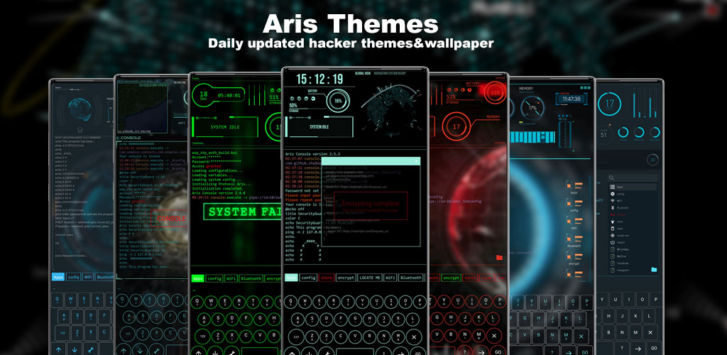 Arc Launcher -- Aris Hack Theme Premium