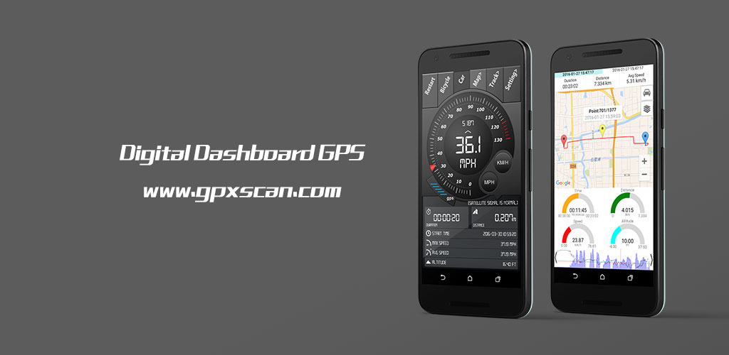 Digital Dashboard GPS Pro