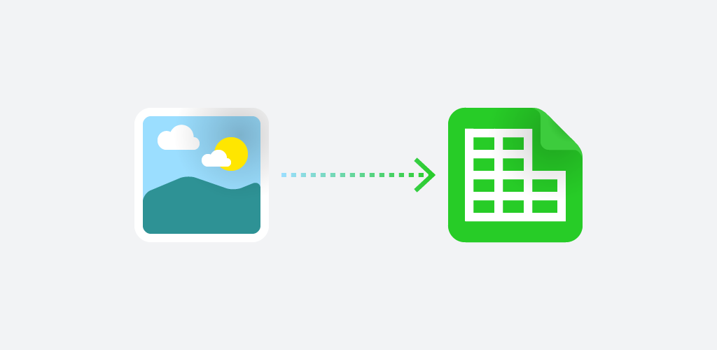 Image to Excel - Document Scanner with OCR