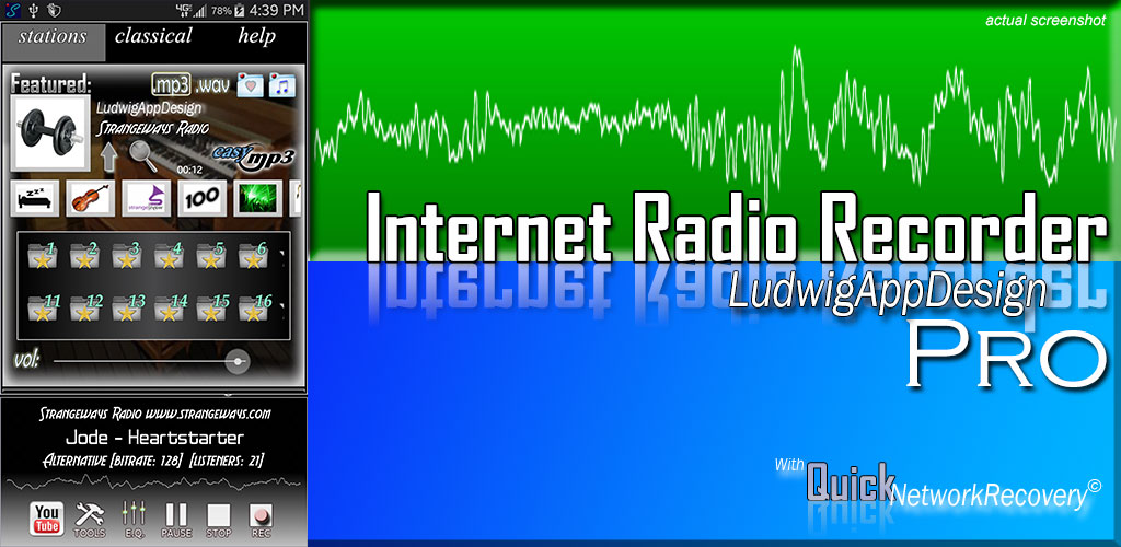 Internet Radio Recorder Pro