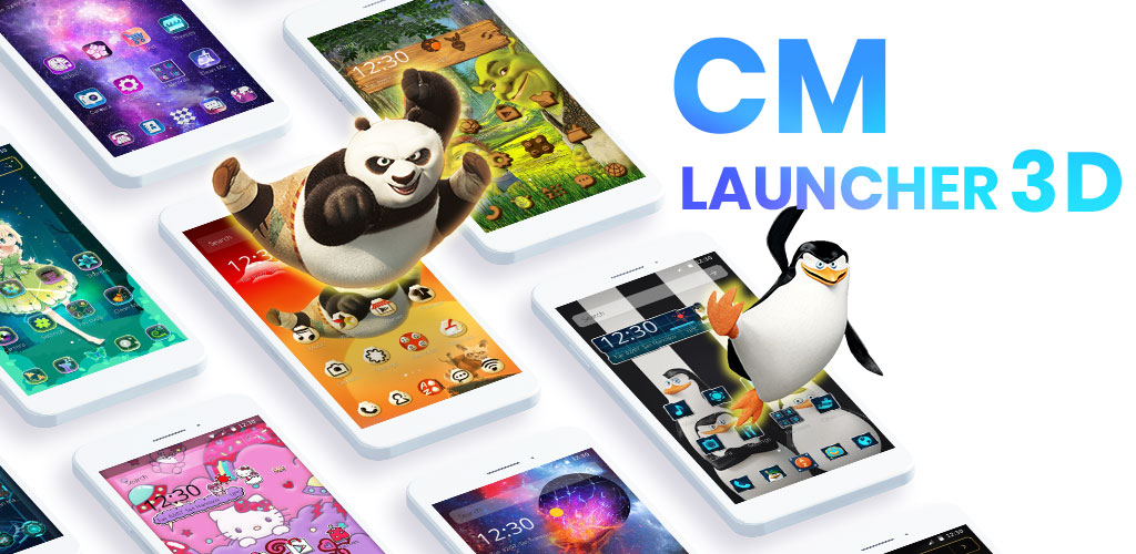 CM Launcher 3D - Themes, Wallpapers