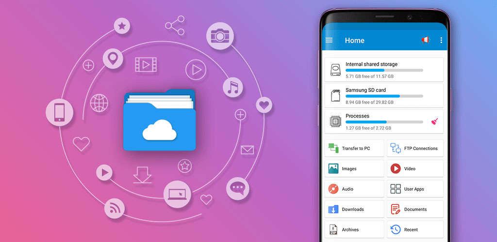 File Manager - Easy file explorer & file transfer FULL