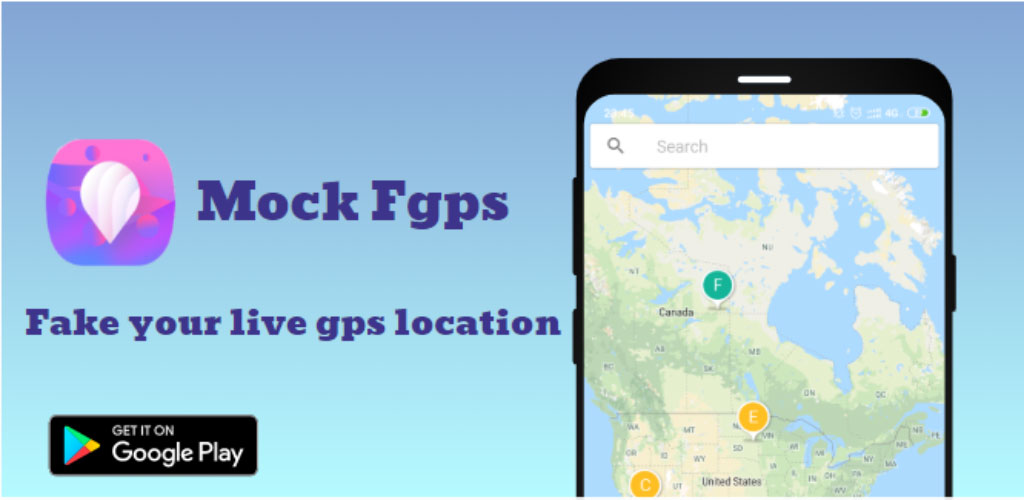 Mock Fgps, fake gps location changer