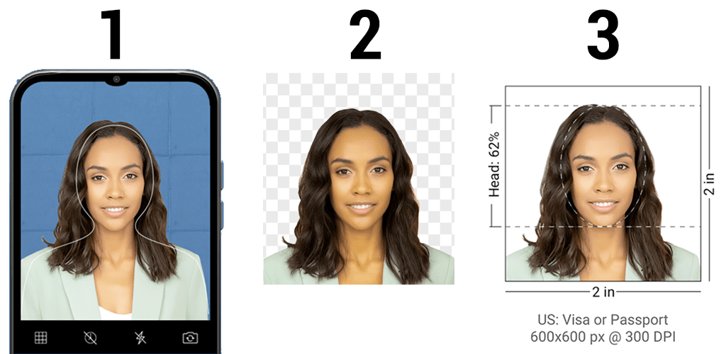 Passport Size Photo Maker - ID Photo Application PRO