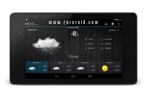 AIO Widgets Android - ویجت های ساعت، باتری، آب و هوا اسمارت فون اندروید