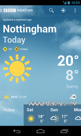 Download BBC Weather Android