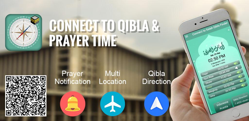 Connect to Qibla And Prayer