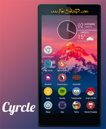 Cyrcle Icon Theme Apex Nova Go Android New Android theme