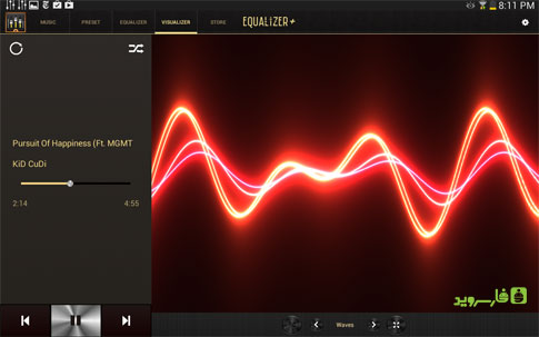 Download Equalizer + mp3 Player Volume - Android equalizer adjustment program