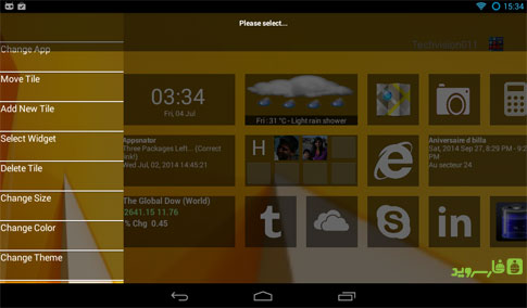 Home8 + like Windows 8 Android - Android application