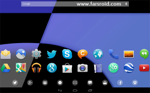 Download KitKat 4.4 Launcher Theme Android Apk - NEW