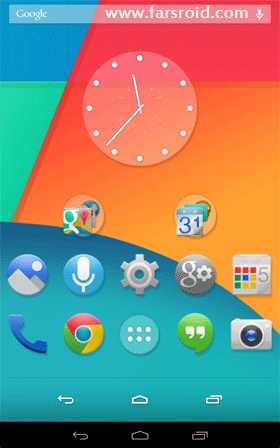 KitKat 4.4 Launcher Theme Android KitKat Android Launcher Theme