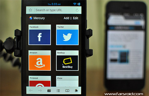 Download Mercury Browser - a powerful and free internet browser for Android