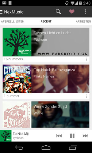 NexMusic + Android - Android Music Player - New