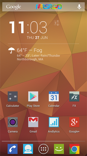 Download Nexus Triangles LWP Android APK - New