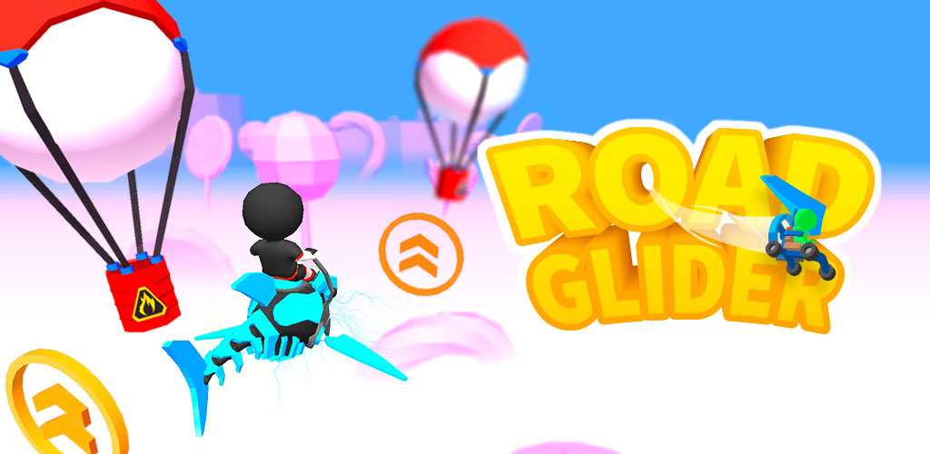 Road Glider - Incredible Flying Game