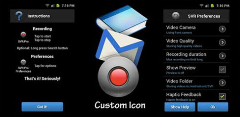 Download Secret Video Recorder Pro - Android secret video recording!