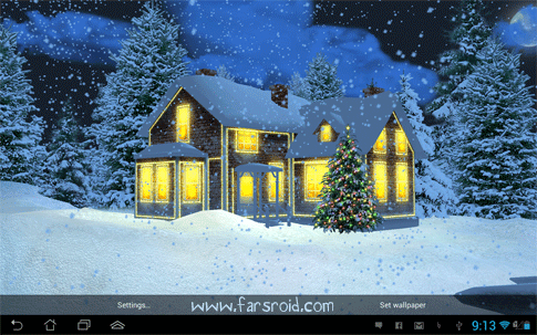 Snow HD Deluxe Edition Android - Snow HD Deluxe Edition Android Live Wallpaper