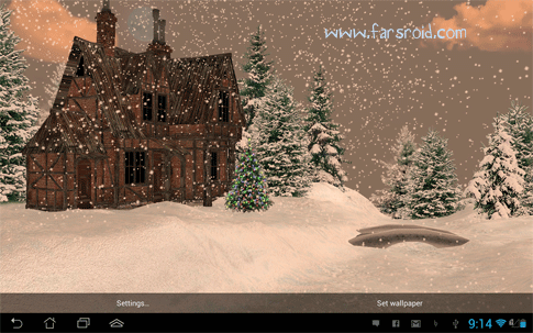 Snow HD Deluxe Edition Android - Snow HD Deluxe Edition Android Live Wallpaper