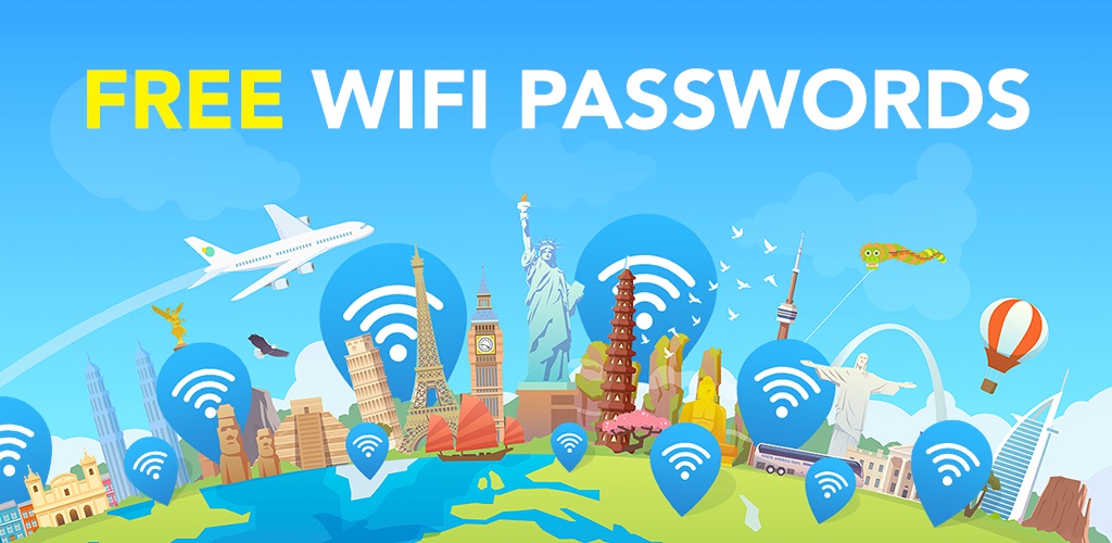 WiFi Map - Free Passwords