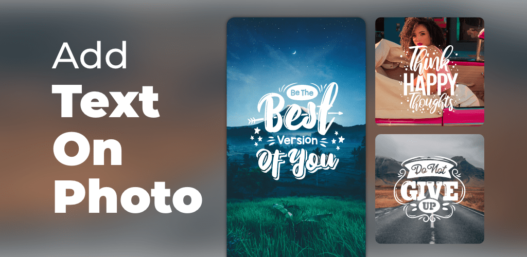 Add Text on Photos, Photo Text