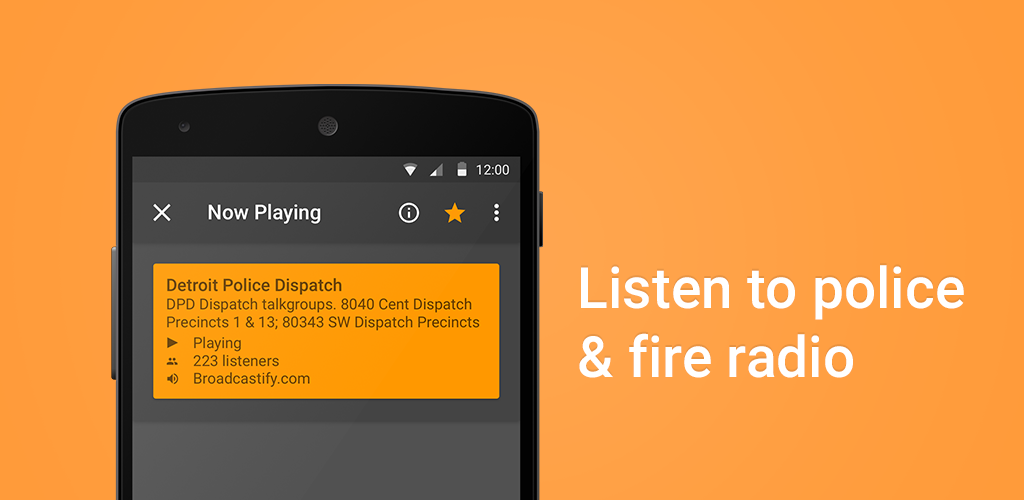 Scanner Radio Pro - Fire and Police Scanner