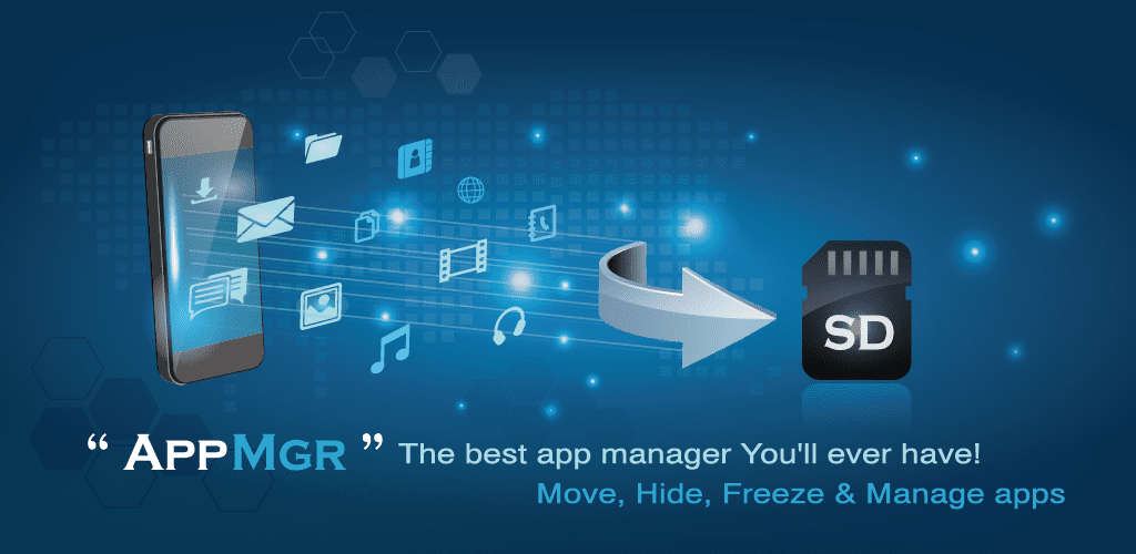 AppMgr Pro III (App 2 SD, Hide and Freeze apps)