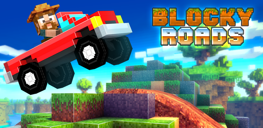 Download Blocky Roads - an interesting game of pixel roads Android data mode