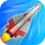 boom rockets 3d logo