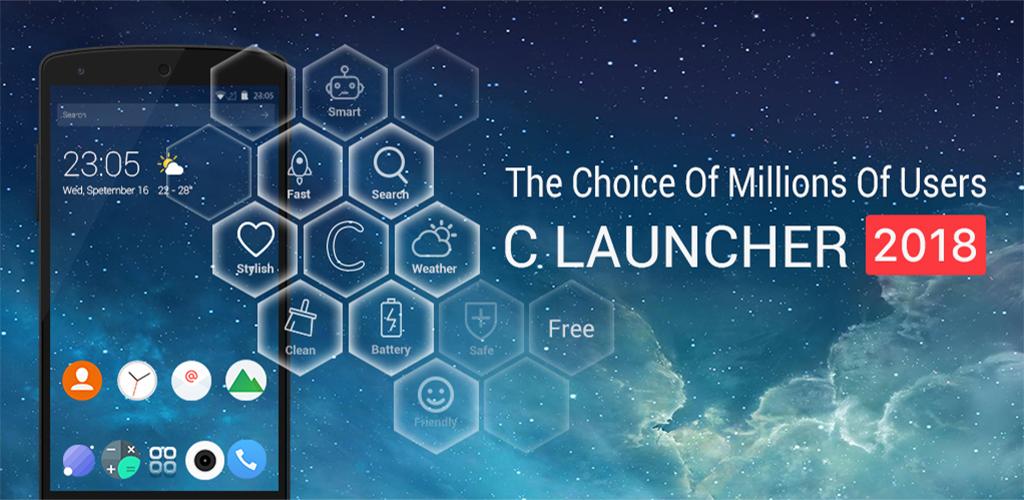 Download C Launcher Speedy Brief Launch - a different launcher for Android!