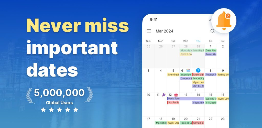 Calendar Planner - Agenda App