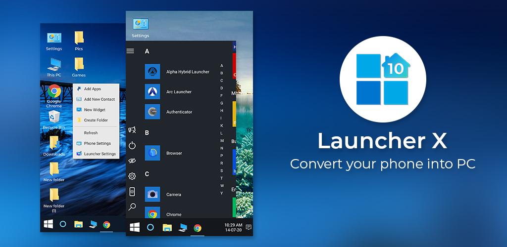 Computer Launcher Win 10 Launcher Free - No Ads