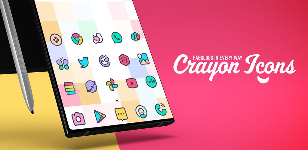 Crayon Icon Pack