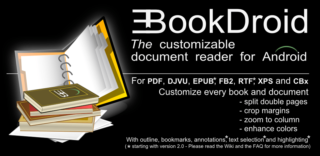 EBookDroid - PDF & DJVU Reader