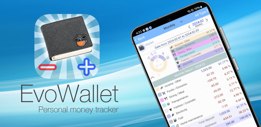 EvoWallet - Money Tracker